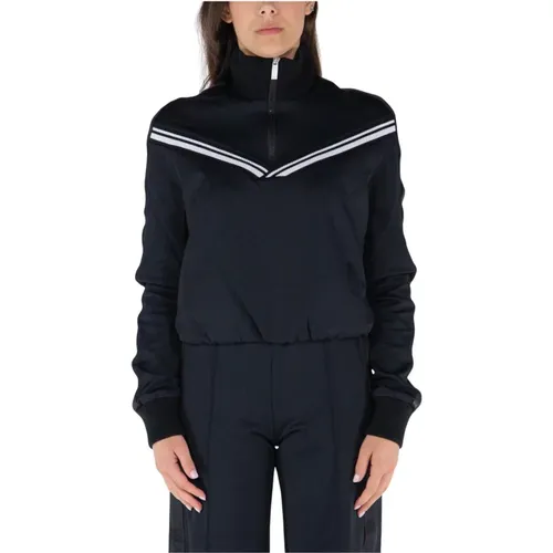 Ribbed Sport Jacket , female, Sizes: S, XS - Off White - Modalova