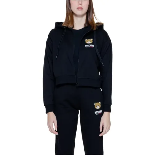 Hoodie Spring/Summer Collection Woman , female, Sizes: S, XS, M - Moschino - Modalova