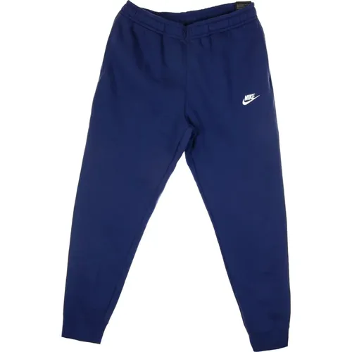 Sweatpants, male, , Size: L Midnight Navy Jogger Sweatpants Tracksuit - Nike - Modalova