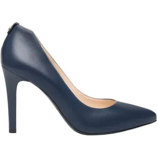 Blaue High Heels Schuhe , Damen, Größe: 37 1/2 EU - Nerogiardini - Modalova