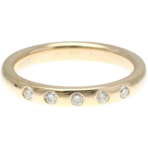 Pre-owned Jewellery, female, , Size: ONE SIZE Pre-owned Gold rings - Tiffany & Co. Pre-owned - Modalova