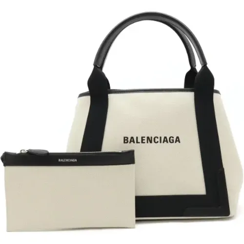 Pre-owned Tote Bags, female, , Size: ONE SIZE Pre-owned Canvas totes - Balenciaga Vintage - Modalova