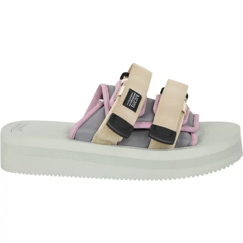 Sliders, female, , Size: 6 1/2 US Moto-Vpo Open Toe Sliders - Suicoke - Modalova