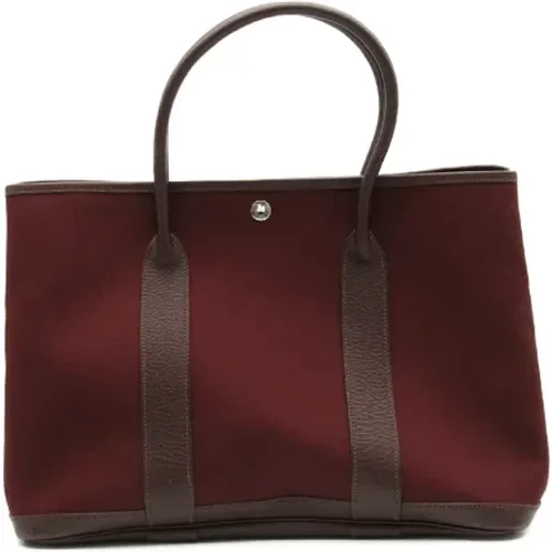 Pre-owned Tote Bags, female, , Size: ONE SIZE Pre-owned Canvas totes - Hermès Vintage - Modalova