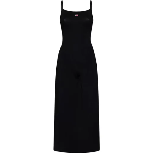 Jersey Panelled Dress , female, Sizes: M - Diesel - Modalova
