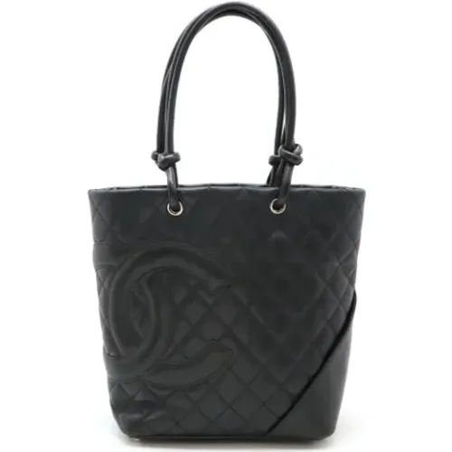 Pre-owned Tote Bags, female, , Size: ONE SIZE Pre-owned Leather shoulder-bags - Chanel Vintage - Modalova