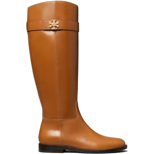 High Boots, female, , Size: 8 US Sierra Cognac Riding Boot - TORY BURCH - Modalova