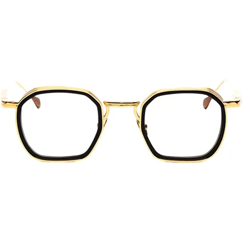 Leo C100 Gold Black Sunglasses , male, Sizes: ONE SIZE - John Dalia - Modalova
