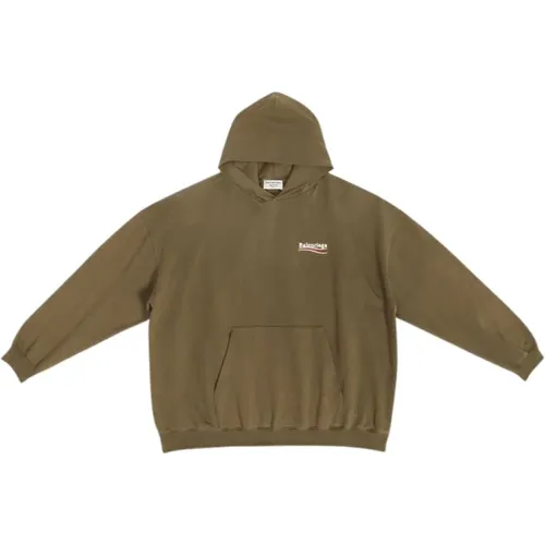 Hoodies, male, , Size: XS Political Campaign Artwork Hoodie - Balenciaga - Modalova