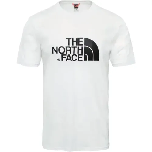 Baumwoll Logo T-Shirt - Blancs , Herren, Größe: 2XL - The North Face - Modalova