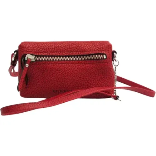 Pre-owned Cross Body Bags, female, , Size: ONE SIZE Pre-owned Leather crossbody-bags - Burberry Vintage - Modalova