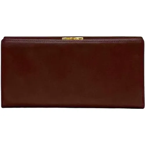 Pre-owned Leather wallets , female, Sizes: ONE SIZE - Cartier Vintage - Modalova