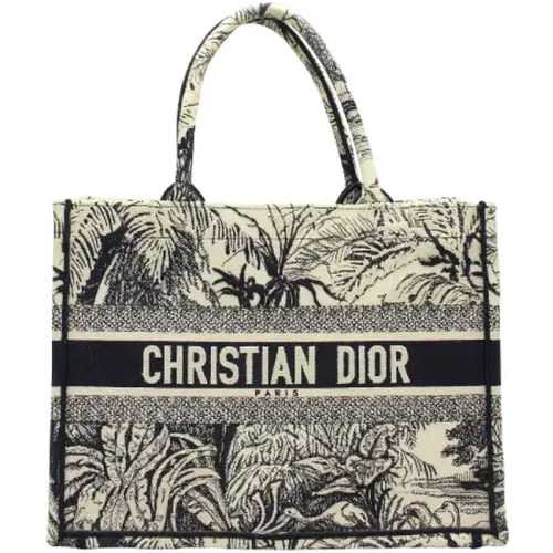 Pre-owned Tote Bags, female, , Size: ONE SIZE Pre-owned Canvas totes - Dior Vintage - Modalova