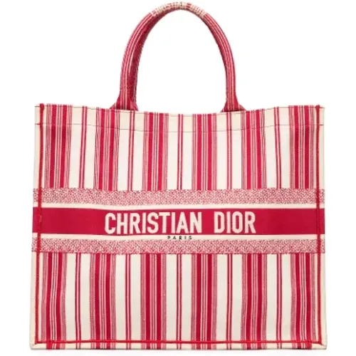 Pre-owned Canvas totes , female, Sizes: ONE SIZE - Dior Vintage - Modalova