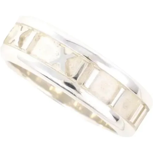 Pre-owned Jewellery, female, , Size: ONE SIZE Pre-owned Silver rings - Tiffany & Co. Pre-owned - Modalova