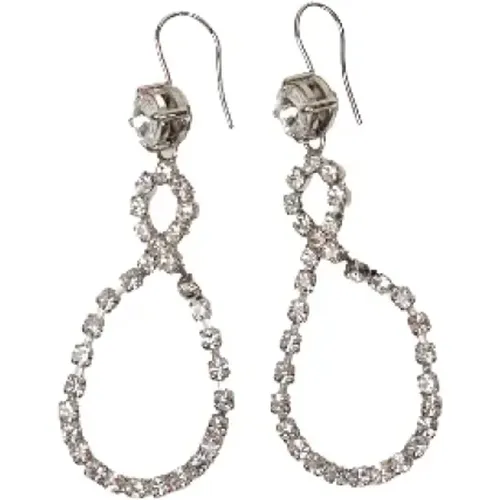 Pre-owned Jewellery, female, , Size: ONE SIZE Pre-owned Fabric earrings - Miu Miu Pre-owned - Modalova