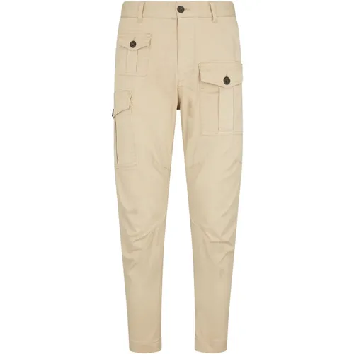 Stein Cargohose , Herren, Größe: M - Dsquared2 - Modalova