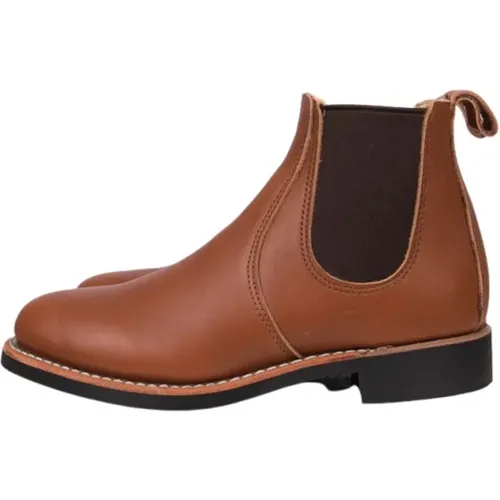 Pecan Boundary Chelsea Boot , female, Sizes: 4 UK - Red Wing Shoes - Modalova