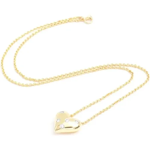 Pre-owned Jewellery, female, , Size: ONE SIZE Pre-owned Metal necklaces - Tiffany & Co. Pre-owned - Modalova