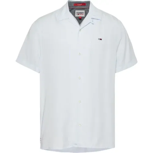 Polo Shirts , Herren, Größe: M - Tommy Jeans - Modalova