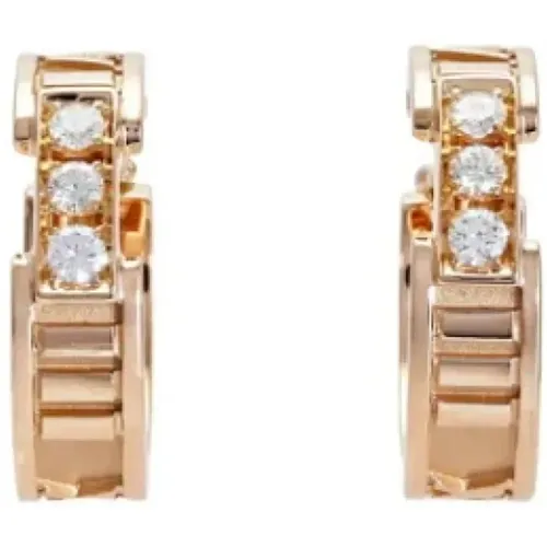 Pre-owned Jewellery, female, , Size: ONE SIZE Pre-owned Rose Gold earrings - Tiffany & Co. Pre-owned - Modalova