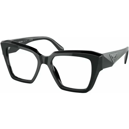 Schwarze Opche Brille für den täglichen Gebrauch , Damen, Größe: 51 MM - Prada - Modalova