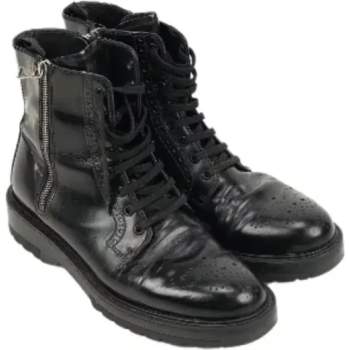 Pre-owned Leather boots , female, Sizes: 3 UK - Prada Vintage - Modalova