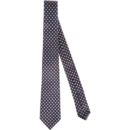 Ties, male, , Size: ONE SIZE Silk Tie for Men - Kiton - Modalova