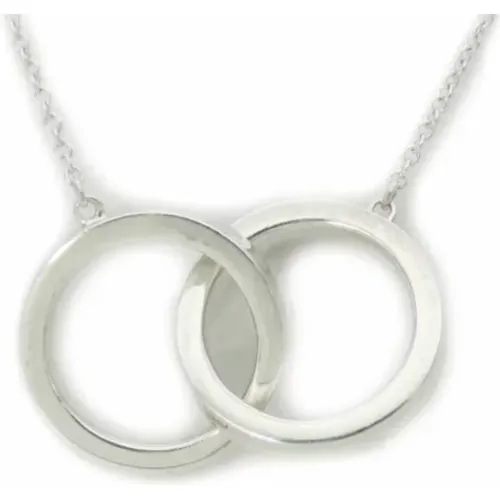 Pre-owned Jewellery, female, , Size: ONE SIZE Pre-owned Silver necklaces - Tiffany & Co. Pre-owned - Modalova