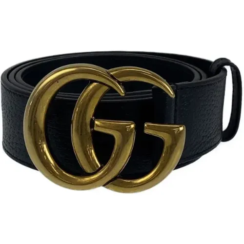 Pre-owned Belts, female, , Size: ONE SIZE Pre-owned Leather belts - Gucci Vintage - Modalova