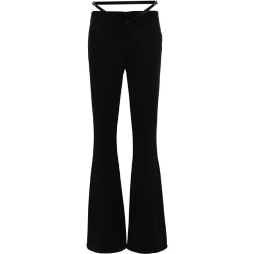 Flared Pants , female, Sizes: XS - Courrèges - Modalova