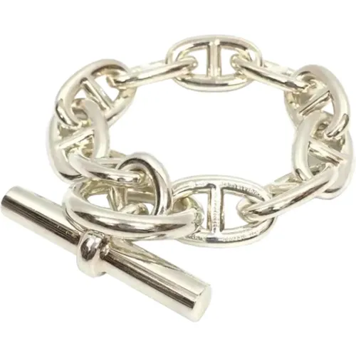 Gebrauchtes Hermès Armband in Silber - Hermès Vintage - Modalova