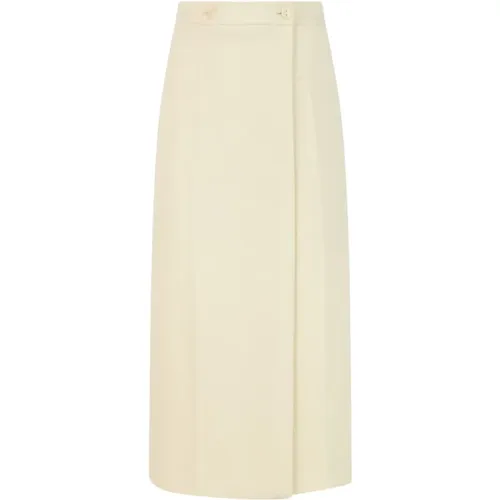 Maxi Skirts, female, , Size: M Wrap Style Maxi Skirt - PATRIZIA PEPE - Modalova