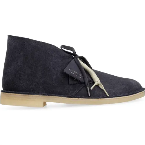 Klassische Suede Desert Boots , Herren, Größe: 41 EU - Clarks - Modalova