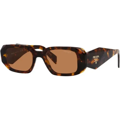 Geometric Sunglasses with Bold Frame , female, Sizes: 49 MM - Prada - Modalova