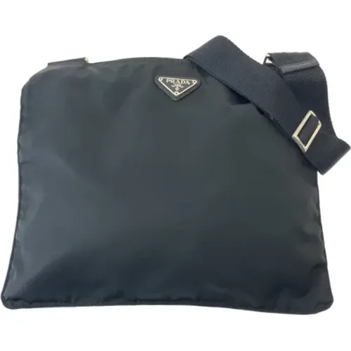 Pre-owned Cross Body Bags, male, , Size: ONE SIZE Pre-owned Canvas prada-bags - Prada Vintage - Modalova