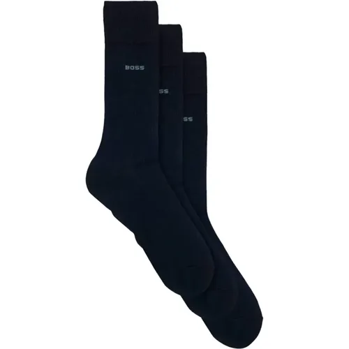 Comfortable Long Socks , male, Sizes: M, S - Boss - Modalova