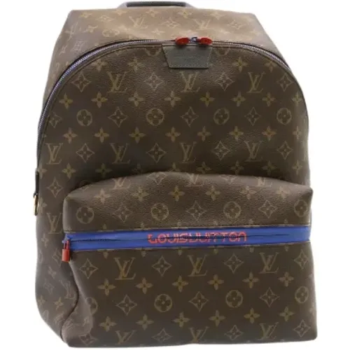 Pre-owned Backpacks, female, , Size: ONE SIZE Pre-owned Canvas backpacks - Louis Vuitton Vintage - Modalova