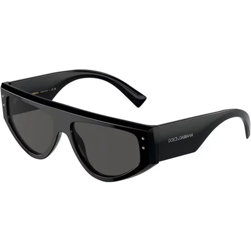 Sunglasses with Dark Grey Lenses , unisex, Sizes: 57 MM - Dolce & Gabbana - Modalova
