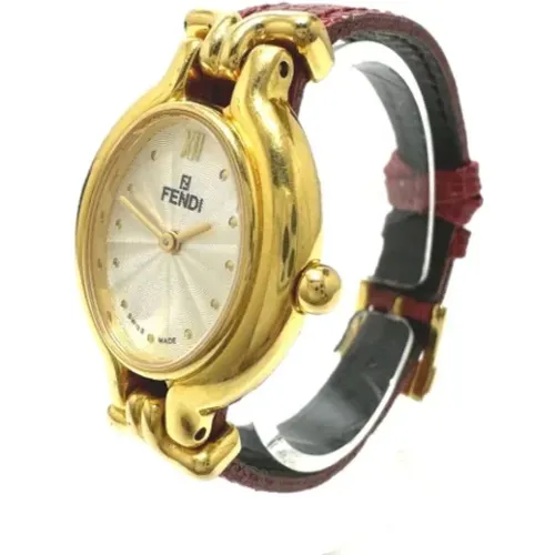 Pre-owned Watches, female, , Size: ONE SIZE Pre-owned Glass watches - Fendi Vintage - Modalova