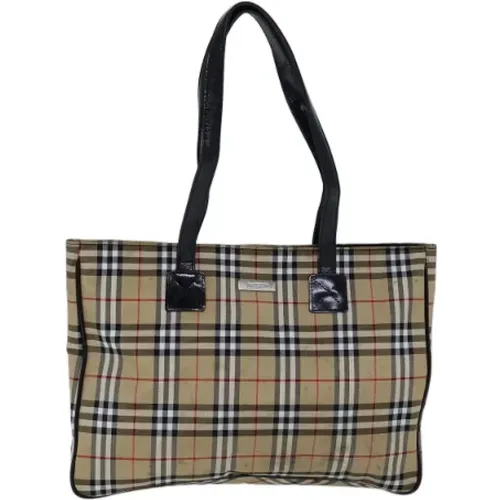 Pre-owned Tote Bags, female, , Size: ONE SIZE Pre-owned Canvas totes - Burberry Vintage - Modalova