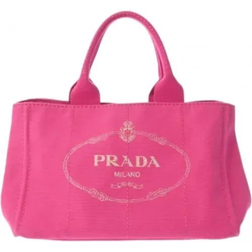 Pre-owned Canvas totes , female, Sizes: ONE SIZE - Prada Vintage - Modalova