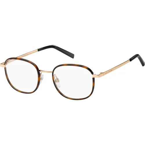 Glasses, unisex, , Size: 50 MM Havana Gold Eyewear Frames - Marc Jacobs - Modalova