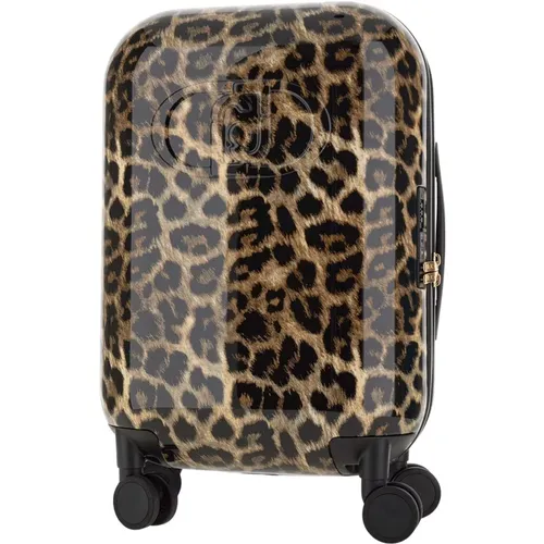 Cabin Bags, female, , Size: ONE SIZE Animal Pattern Suitcase with TSA Lock - Liu Jo - Modalova