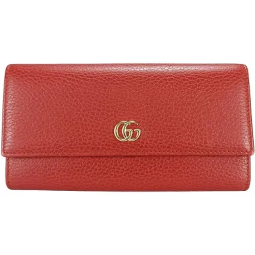 Pre-owned Leather wallets , female, Sizes: ONE SIZE - Gucci Vintage - Modalova