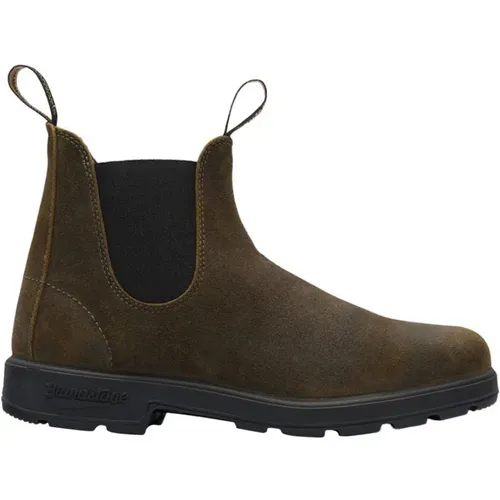 Suede Waterproof Chelsea Boots , male, Sizes: 6 UK, 9 UK, 7 UK, 12 UK, 11 UK, 8 UK, 10 UK, 8 1/2 UK - Blundstone - Modalova