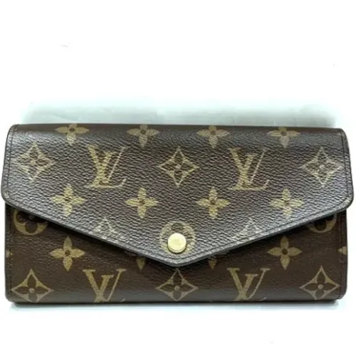 Pre-owned Canvas wallets , female, Sizes: ONE SIZE - Louis Vuitton Vintage - Modalova