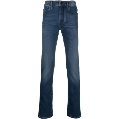 Bard Slim-fit Jeans , Herren, Größe: W38 - Jacob Cohën - Modalova