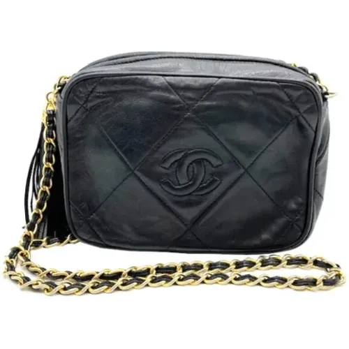 Pre-owned Cross Body Bags, female, , Size: ONE SIZE Pre-owned Leather shoulder-bags - Chanel Vintage - Modalova