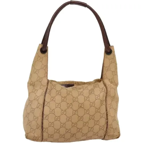 Pre-owned Shoulder Bags, female, , Size: ONE SIZE Pre-owned Canvas gucci-bags - Gucci Vintage - Modalova